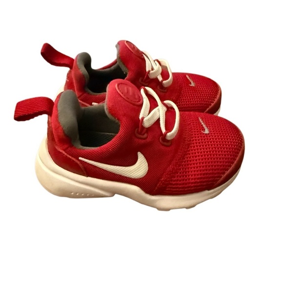 Nike Other - Nike Presto Fly Baby & Toddler Red and White Sneakers-Size 5C